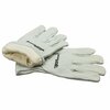 Forney Lined Goatskin Leather Driver Gloves Menfts L 55268